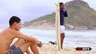 Watch me fuck that hot surfer from Zona Sul POV!