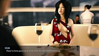 Footjob In Restaurant - Cute Outfit Sex In 3D Tales!