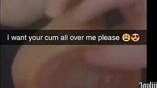 Sexting my best friend's dad on Snapchat till I cum hard 😏