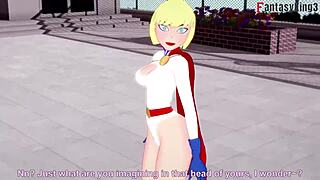 power girl free pov super man full fantasyking3