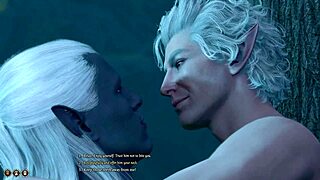 Astarion's naked gay encounters in Baldur's Gate 3