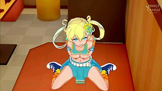 Emo Moegi Undressing?