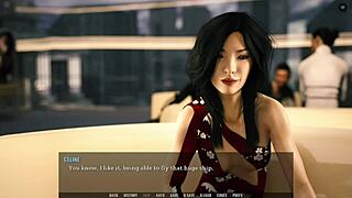 Footjob In Restaurant - Cute Outfit Sex In 3D Tales!