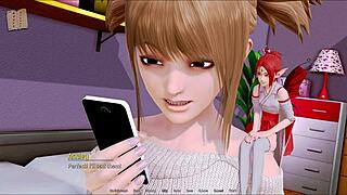 Harem hotel 202 in anime and hentai style