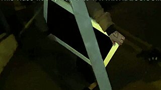 Cracky the blonde slut stars in a wild reality TV scene.