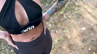 Athlete’s Ass Fucked Hard in Public City Park!