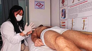 Hey nurse, are you staring at this patient's hard erection?