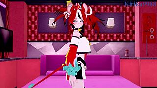 Hakos Baelz And Nanashi Mumei Intense Sex