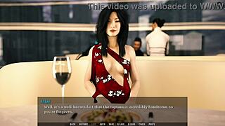 Footjob In Restaurant - Cute Outfit Sex In 3D Tales!