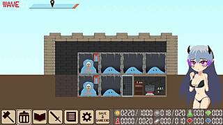 Slimes Dominate Demon King Castle in Wild 3D Hentai Raid.