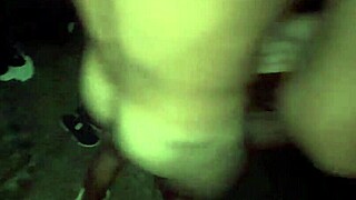 we fucked that hot chick with big tits on the street and she got cum on her face