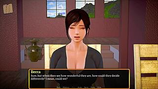 Blondine i spill utforsker het familielek med detaljerte knull