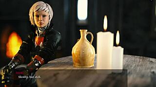 we're watching these lesbians fuck in 3d hentai game, aren't we?