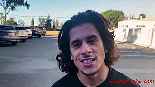 Brunette Latin Teen Rides for Cash in Gay Encounter