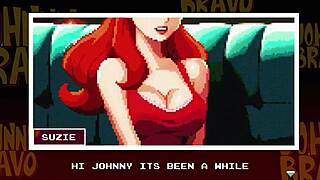 johnny bravo shows off his bravado in public antics