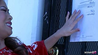 asian masseuse in pink stockings, wanna see fat cock action?