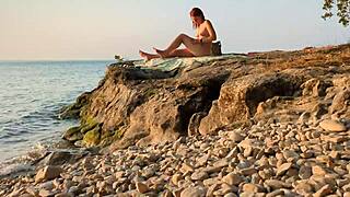 so, i just asked this stranger for sunscreen at a nudist beach!