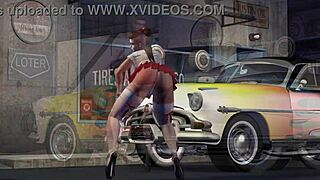 Hot Rod Dancer Alexxa Twerks Her Ass in Solo 3D Hentai Animation