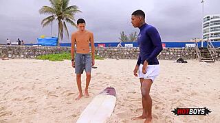 Watch me fuck that hot surfer from Zona Sul POV!