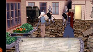 Hg isekai fantasy adventure in anime style.