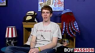 Red-haired hunk to star in solo gay porn video