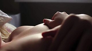 Beautiful teen slaps her tits and pussy closeup 😍