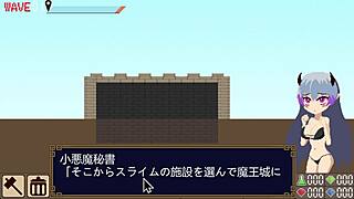 Slimes Dominate Demon King Castle in Wild 3D Hentai Raid.