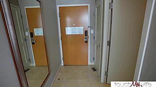 yo, sharing my hotwife with hotel assistant on vacay - athena anderson