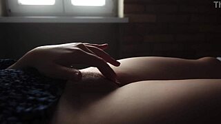 Beautiful teen slaps her tits and pussy closeup 😍