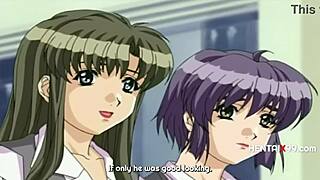 Hentaiporn: Perverted ghost seduces teens for wild sex
