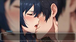 Blurring walls in romance hentai game ep 4, exhibitionist gf confesses