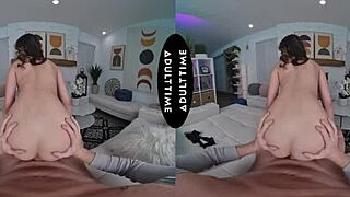 wow, scarlett alexis totally loves kyle mason grabbing her tits in vr before ridin’ him! 😍