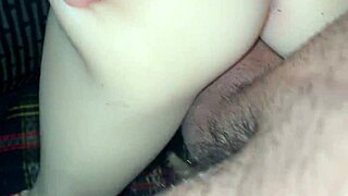 Fucking the perfect ass of a thin 18-year-old for first anal, wow! 😍