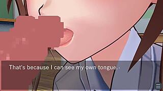 karin blows me under desk in school blazer