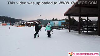 from snowboarding to fucking with alice flore and amelia ost