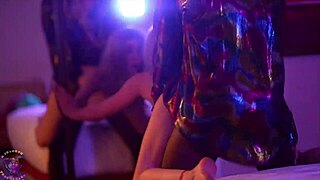 queen of hell bangs gibby the clown after wild disco party