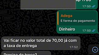 I, the delivery guy, got paid with tits and ripped clothes.