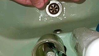 Exploring my giant foreskin in anime style.