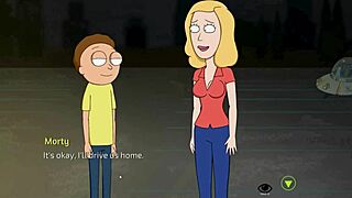 rick and morty parody with beth's ai voice in a way back home