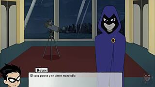 kitten is an unfaithful character, breaking starfire's rear with anal