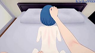 Kiritani Haruka and Mochizuki Honami Intense Sex - Project Sekai POV Hentai