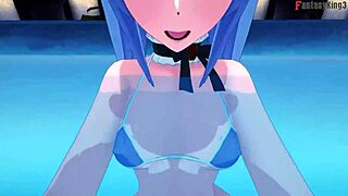 Roxy Gets Fucked By Eris Intensely On Pool In Mushoku Tensei