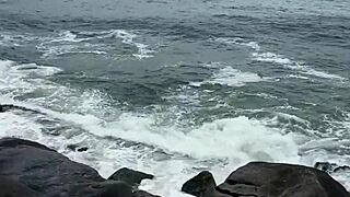 Wild Orgy on the Beach with Friends Before New Year's Eve?