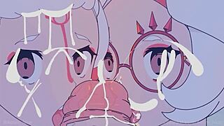 Purah and Paya suck Link’s cock in wild cartoon action