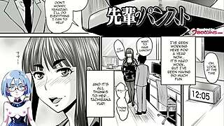 Anime girl in heat with big tits 😈