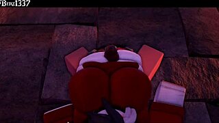 Ever Wondered How Succubus Gives a Wild Thighjob in 3D?