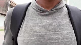 i'm serving this old married welder with a blowjob and foot fetish in the hotel room.