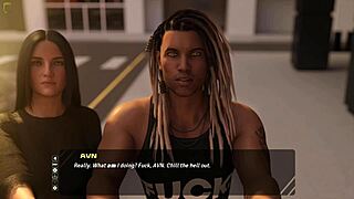 chained teen gets her tits fucked by big cock in 3d hentai game