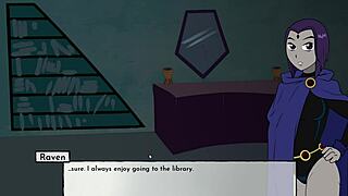 blackfire gets wild in 18titans part 14 😈