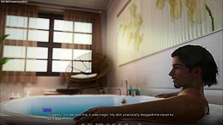 3D game with hot MILF and her tempting ass